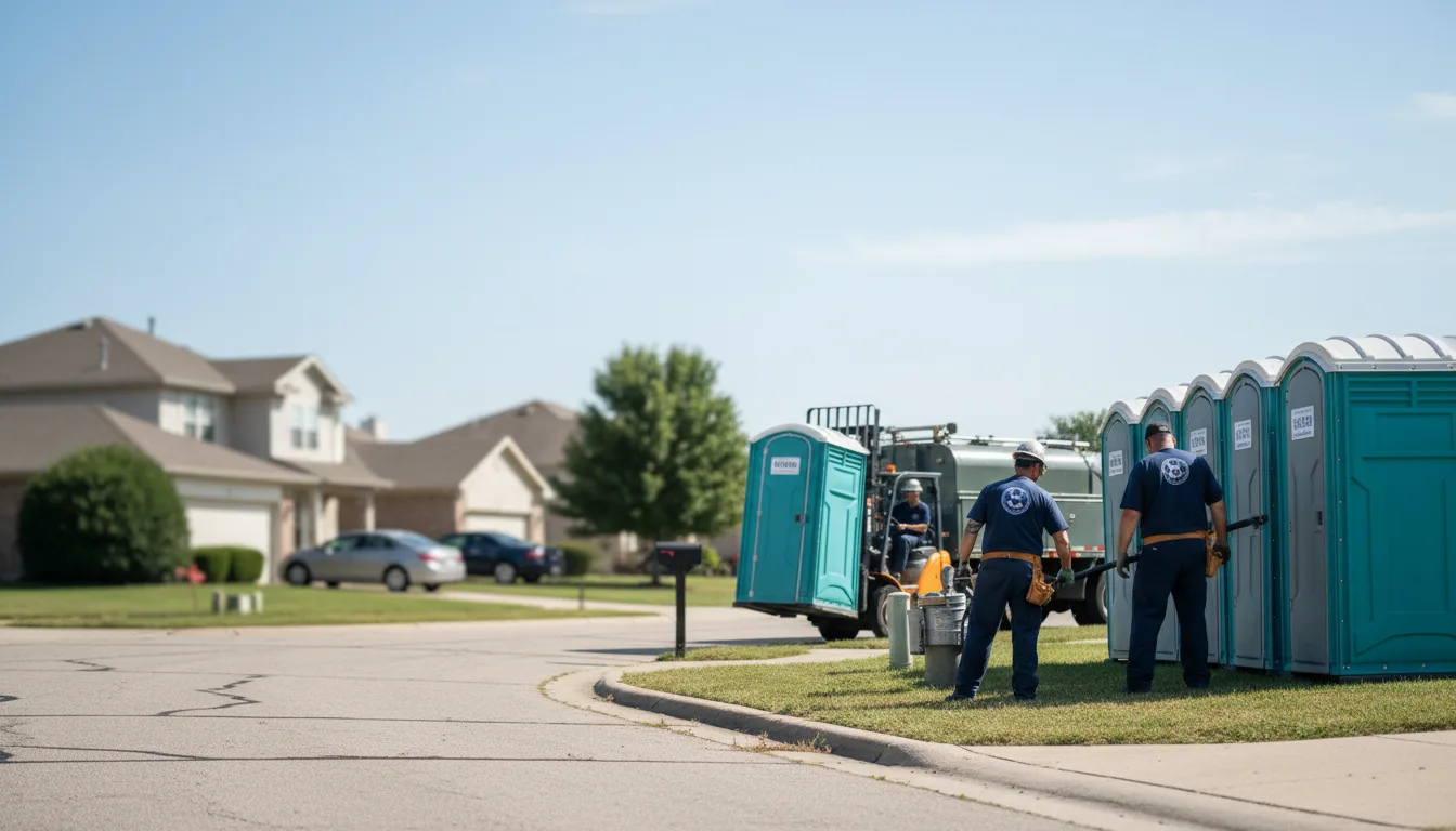 Porta Potty Rental in Taylors, SC near me